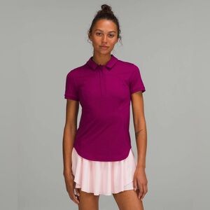 lululemon quick drying short sleeve polo